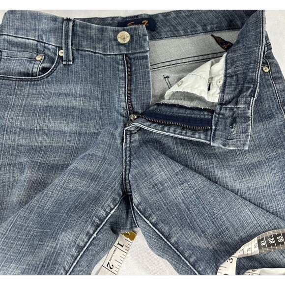 Seven7 Women's 8 (32 x 32) Bootcut Jeans Stretch Slim Medium Wash Mid Rise - Picture 8 of 11